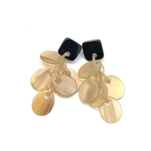 Horn Dangle Earrings