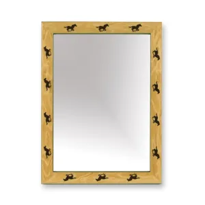 Horses Photo Frame Burl 5" x 7"