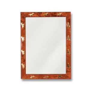 Horses Photo Frame Chestnut 5" x 7"