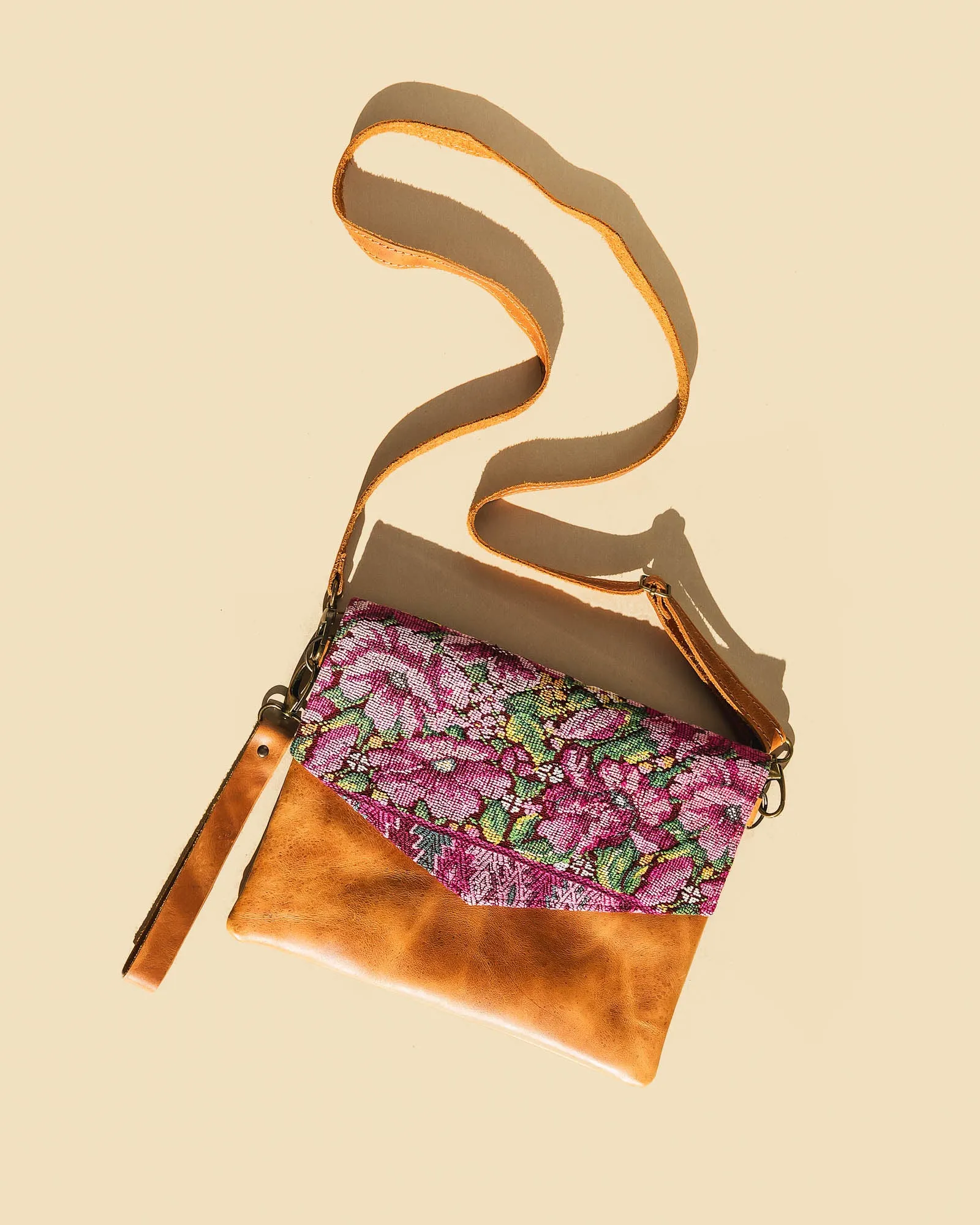 Huipil Envelope Clutch & Crossbody - Floral