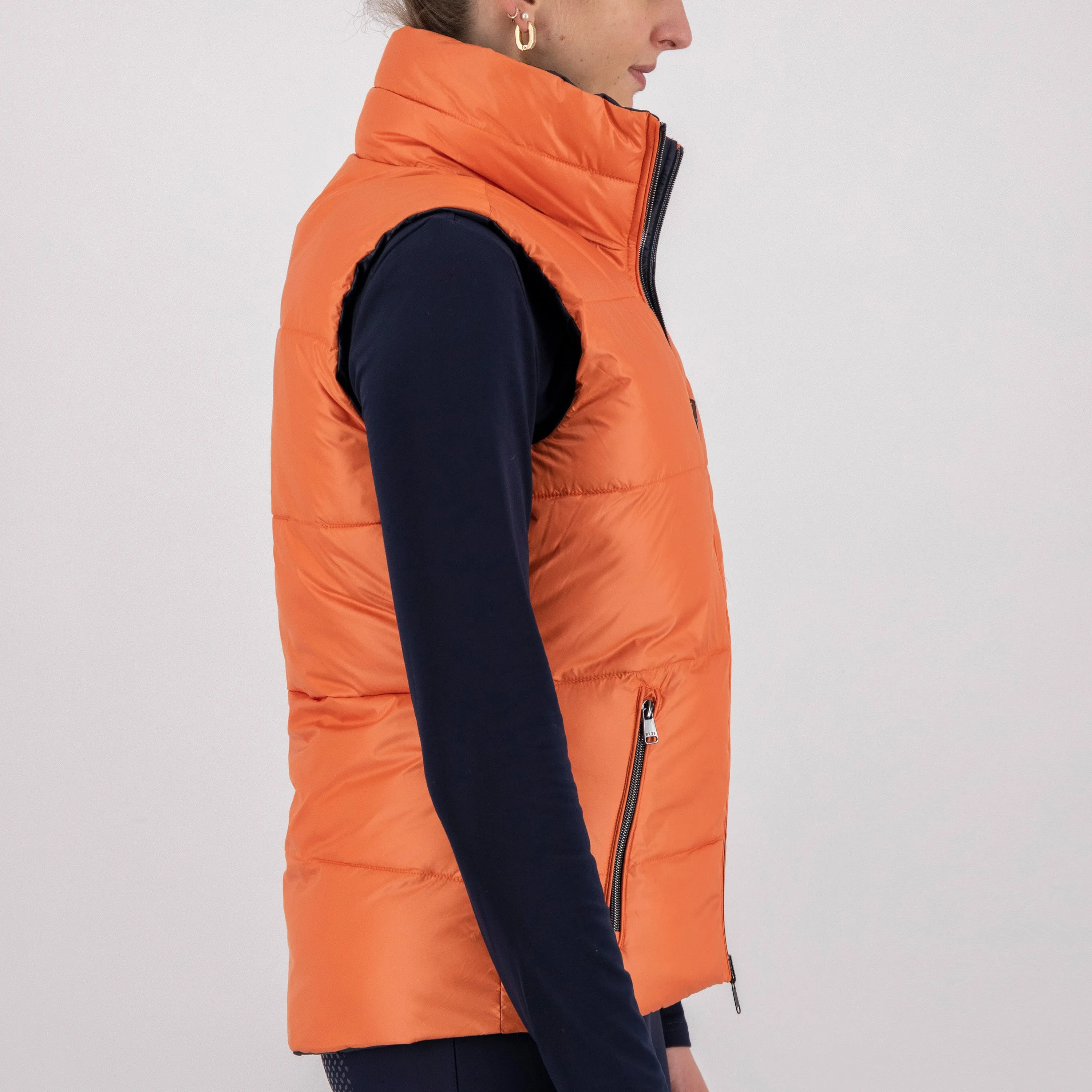 HV Polo Bodywarmer Claire Reversible, elegant vändbar ridväst