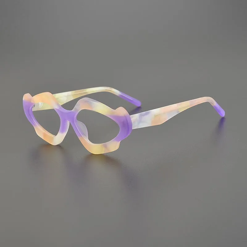 Ines Acetate Unique Glasses Frame
