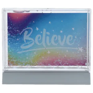 Iscream Color Changing Glitter Picture Frame