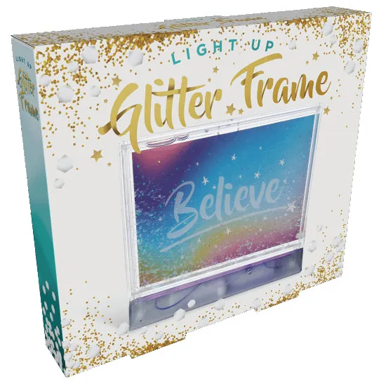 Iscream Color Changing Glitter Picture Frame