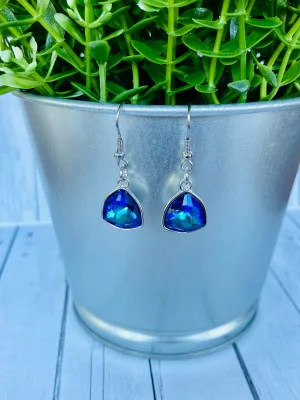 I’ve got the Blues Triangular Crystal Necklace & Earring Set
