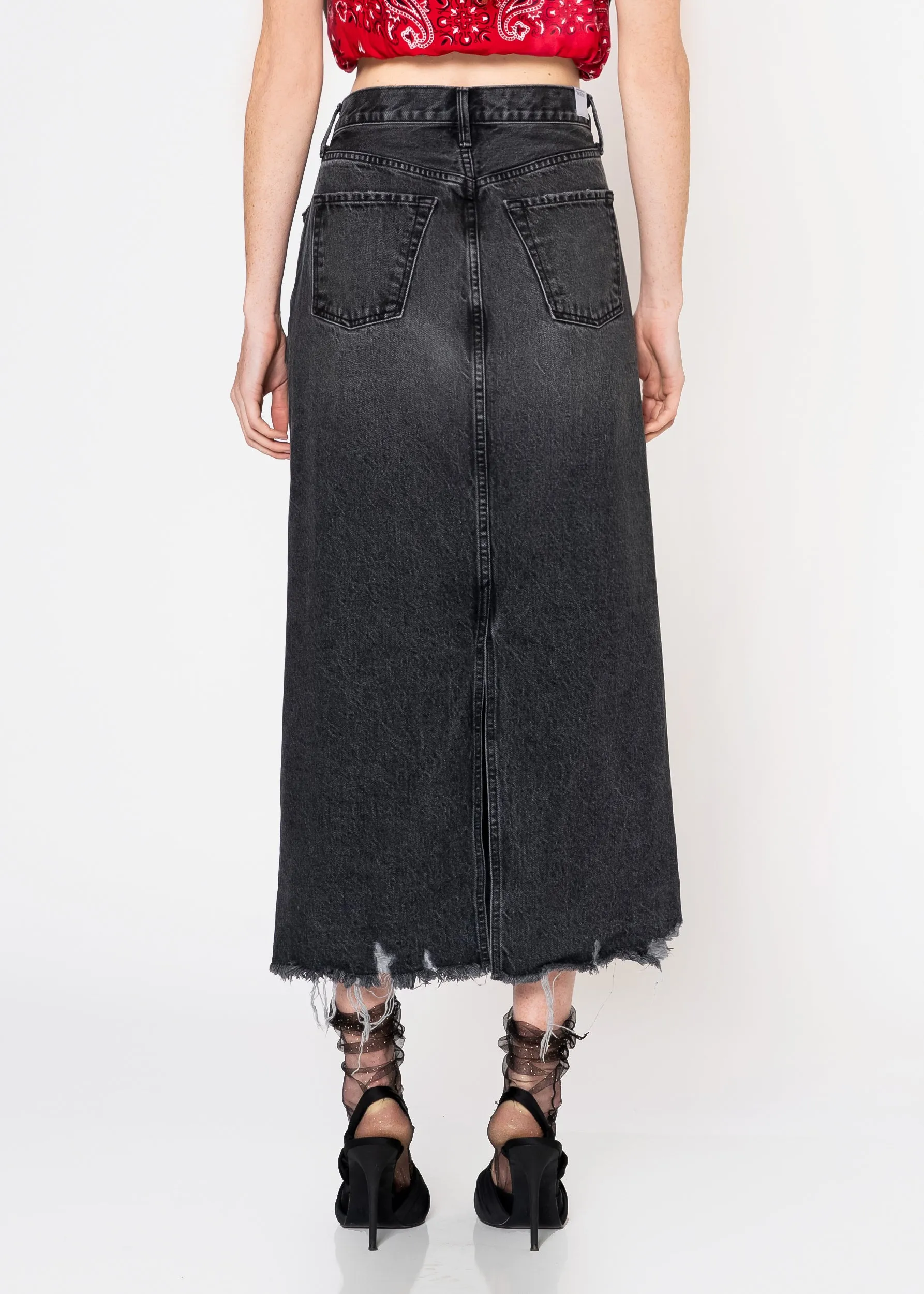 Jackie Cross Over Maxi Skirt