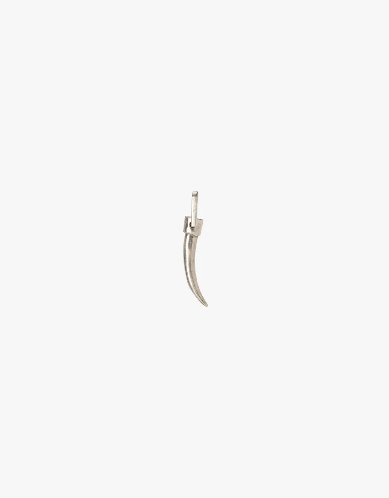 James Colarusso Large Horn Pendant in Sterling Silver