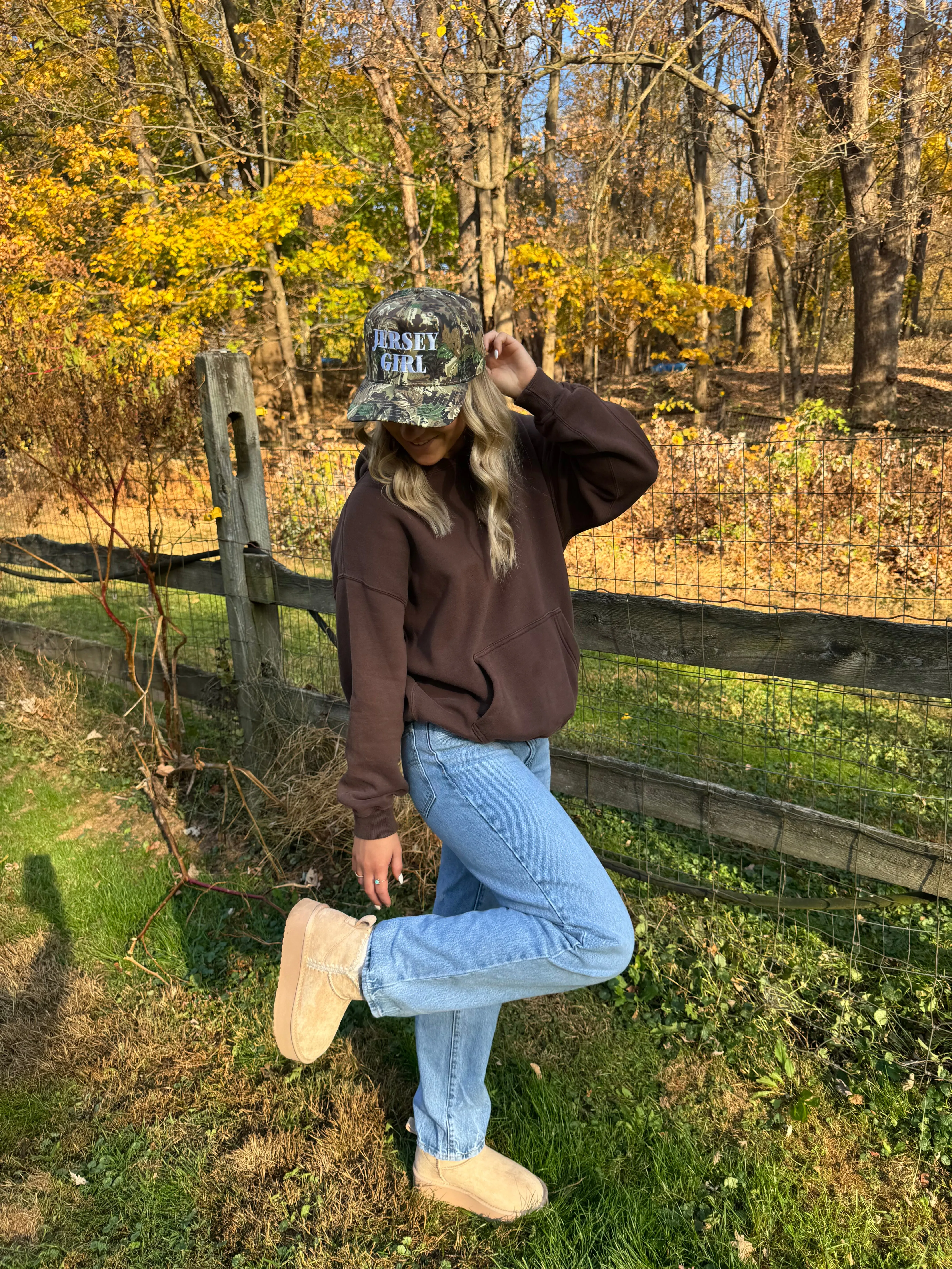 Jersey Girl Trucker Camo