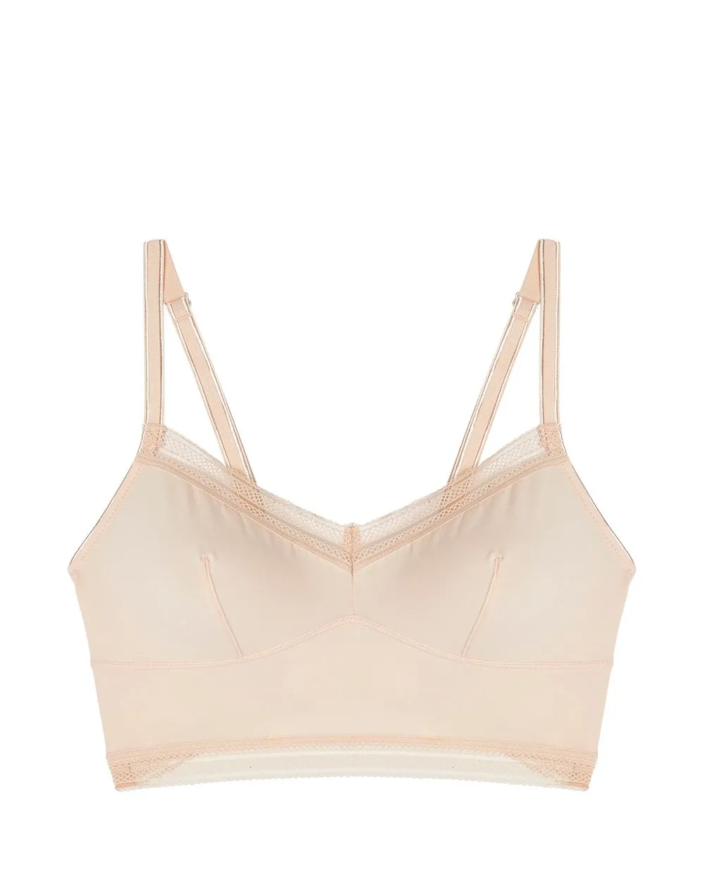 Jet Set Supima Cotton Longline Bra