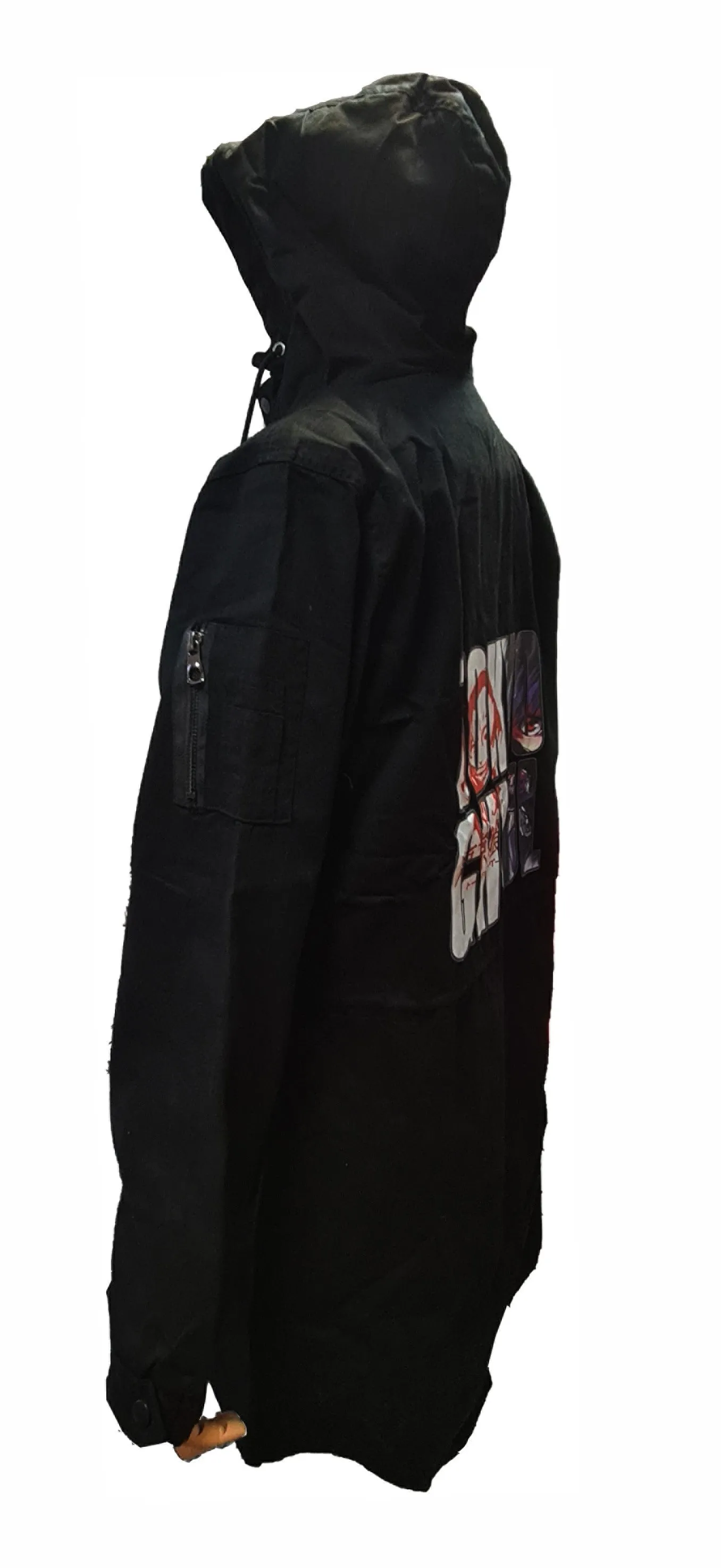 jujutsu Kaisen Anime Fashionable Cool Long black trench Coat / Jacket