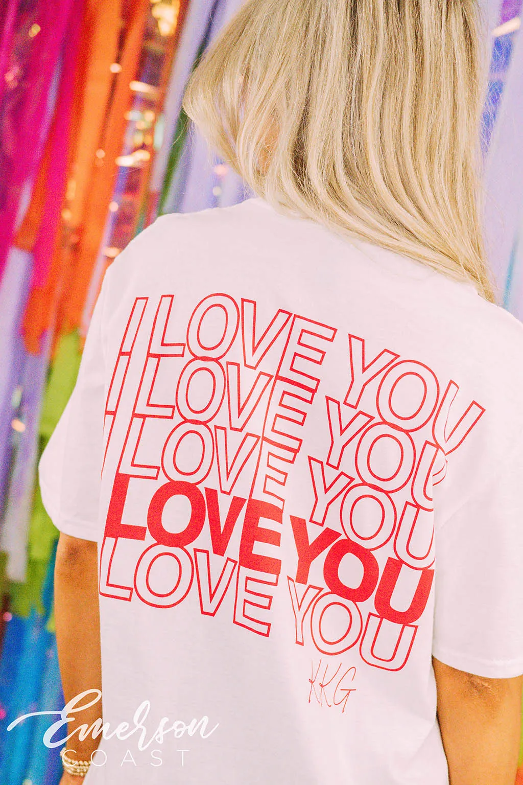 Kappa Kappa Gamma Recruitment I Love You KKG Tee