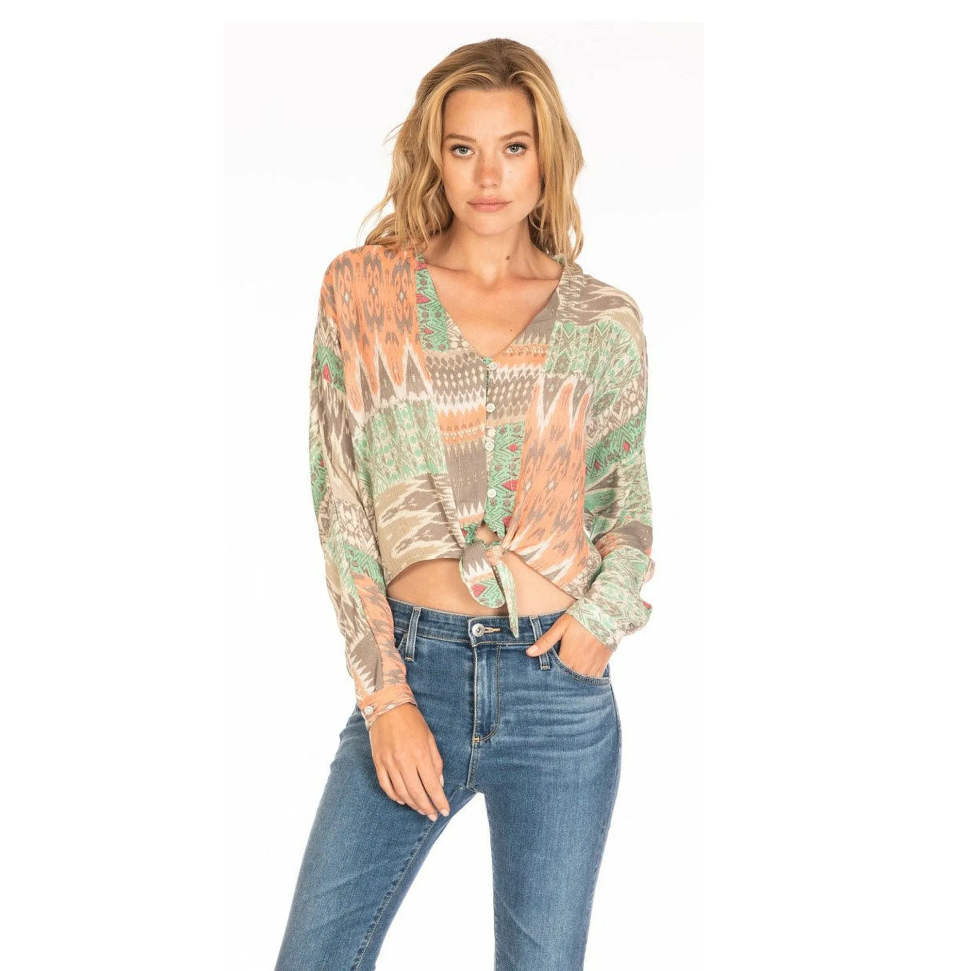 Keegan Mint Top