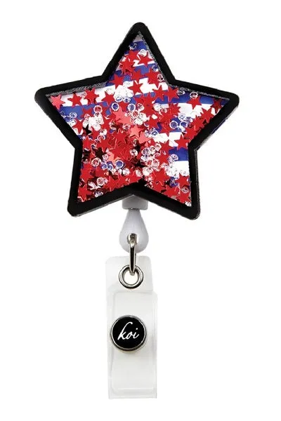 koi Shaker Retractable Badge Reels