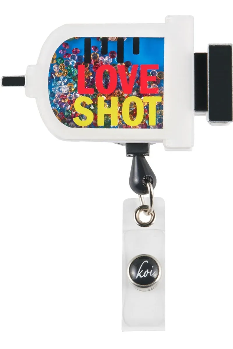 koi Shaker Retractable Badge Reels