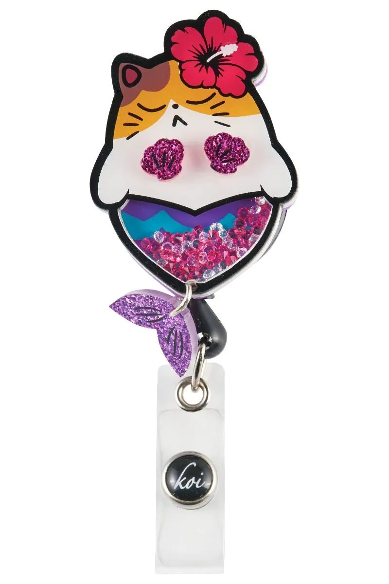 koi Shaker Retractable Badge Reels