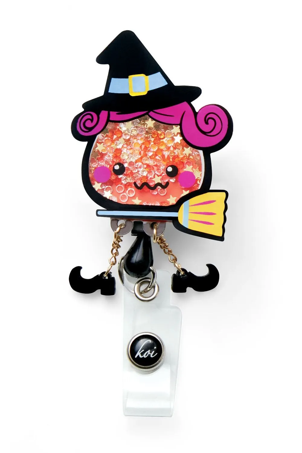 koi Shaker Retractable Badge Reels