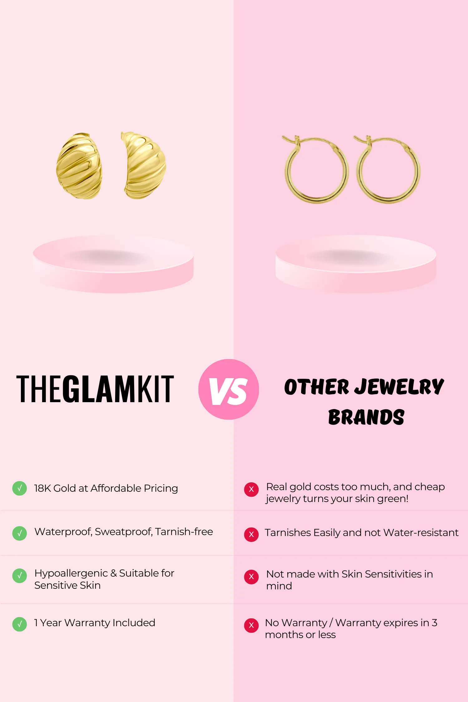 Kourtney Gold Croissant Earrings