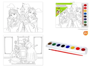 Krafty Kids Kit: 'DIY' Lil' Artist Watercolor Painting Set 2Asst/Pk