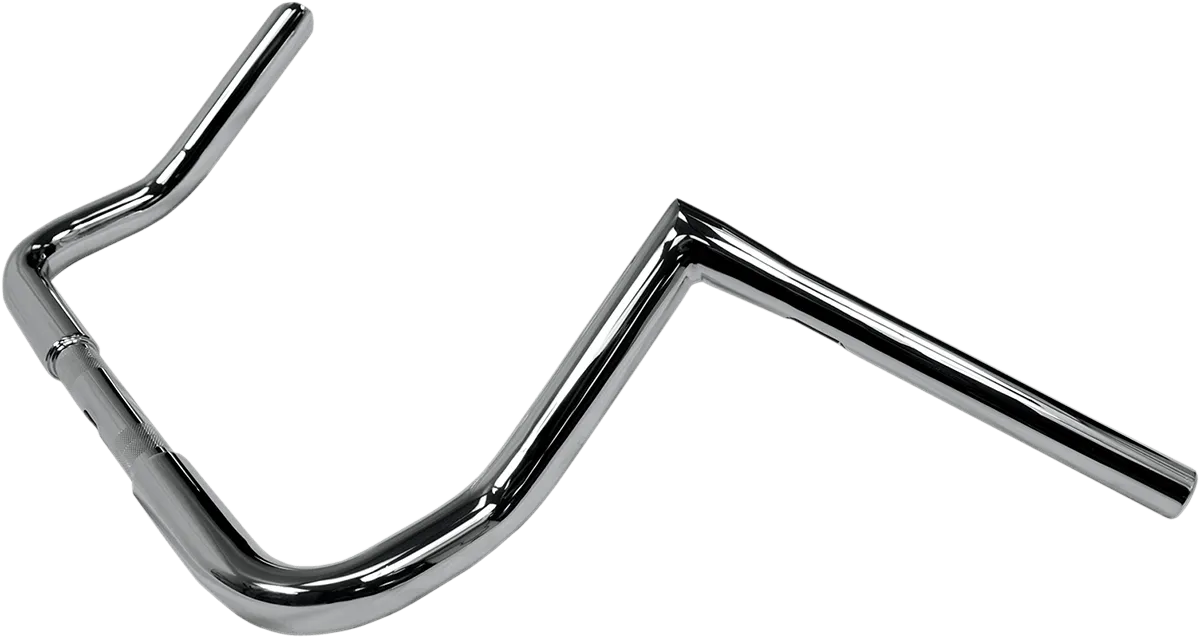 LA Choppers LA-7361-10 1-1/4in. Twin Peaks Touring Bagger Handlebar - 10in. - Chrome