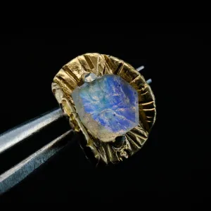 Labradorite 14kt Yellow Gold - 14ga Threaded End