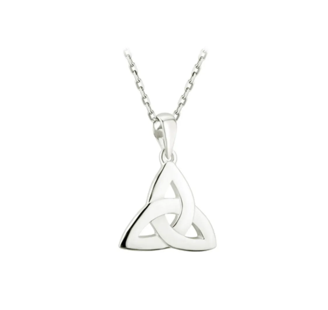 Ladies Sterling Silver Trinity Knot Pendant