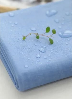 Laminated Cotton Fabric - Blue - By the Yard 47983