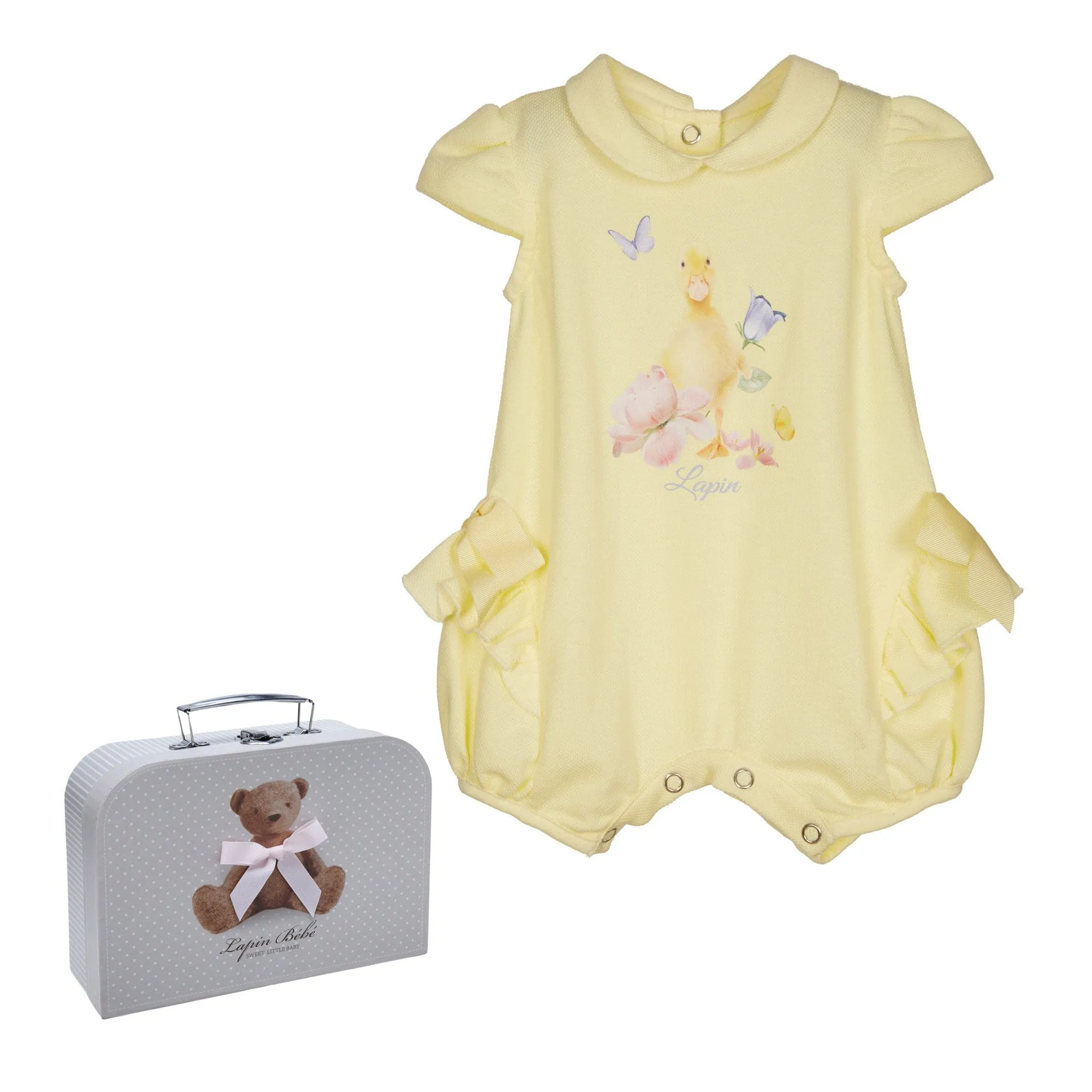 LAPIN HOUSE - Duckling Romper - Lemon