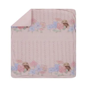 LAPIN HOUSE - Rabbit Blanket - Pink