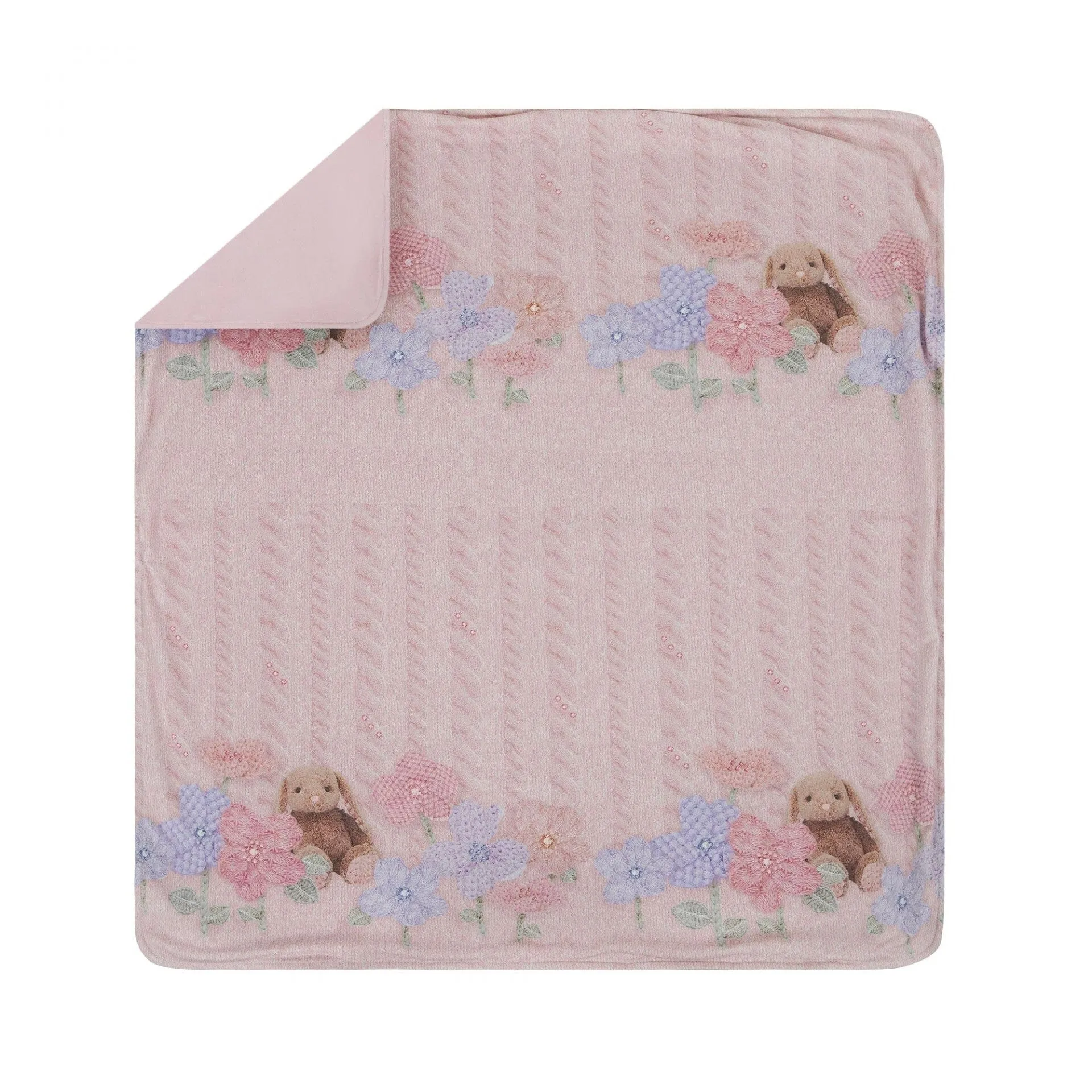 LAPIN HOUSE - Rabbit Blanket - Pink