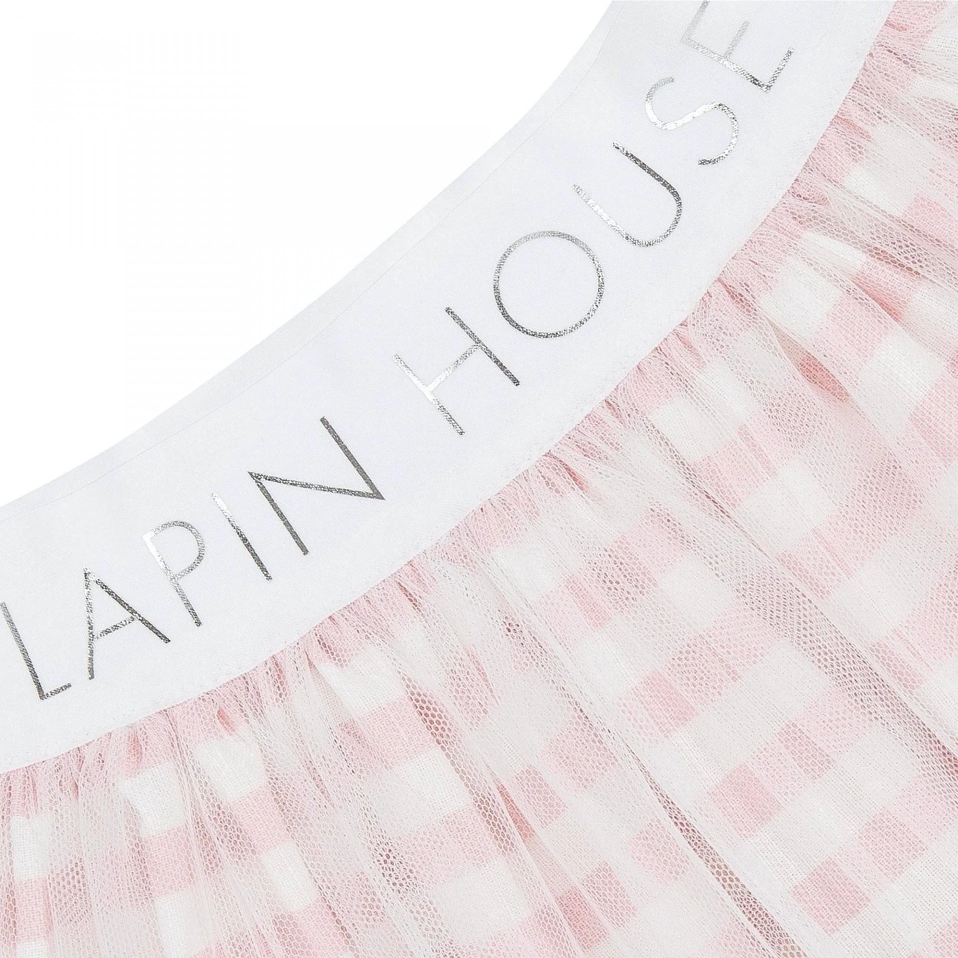 LAPIN HOUSE -Stripe Bubble Gum Girl Skirt Set - Pink