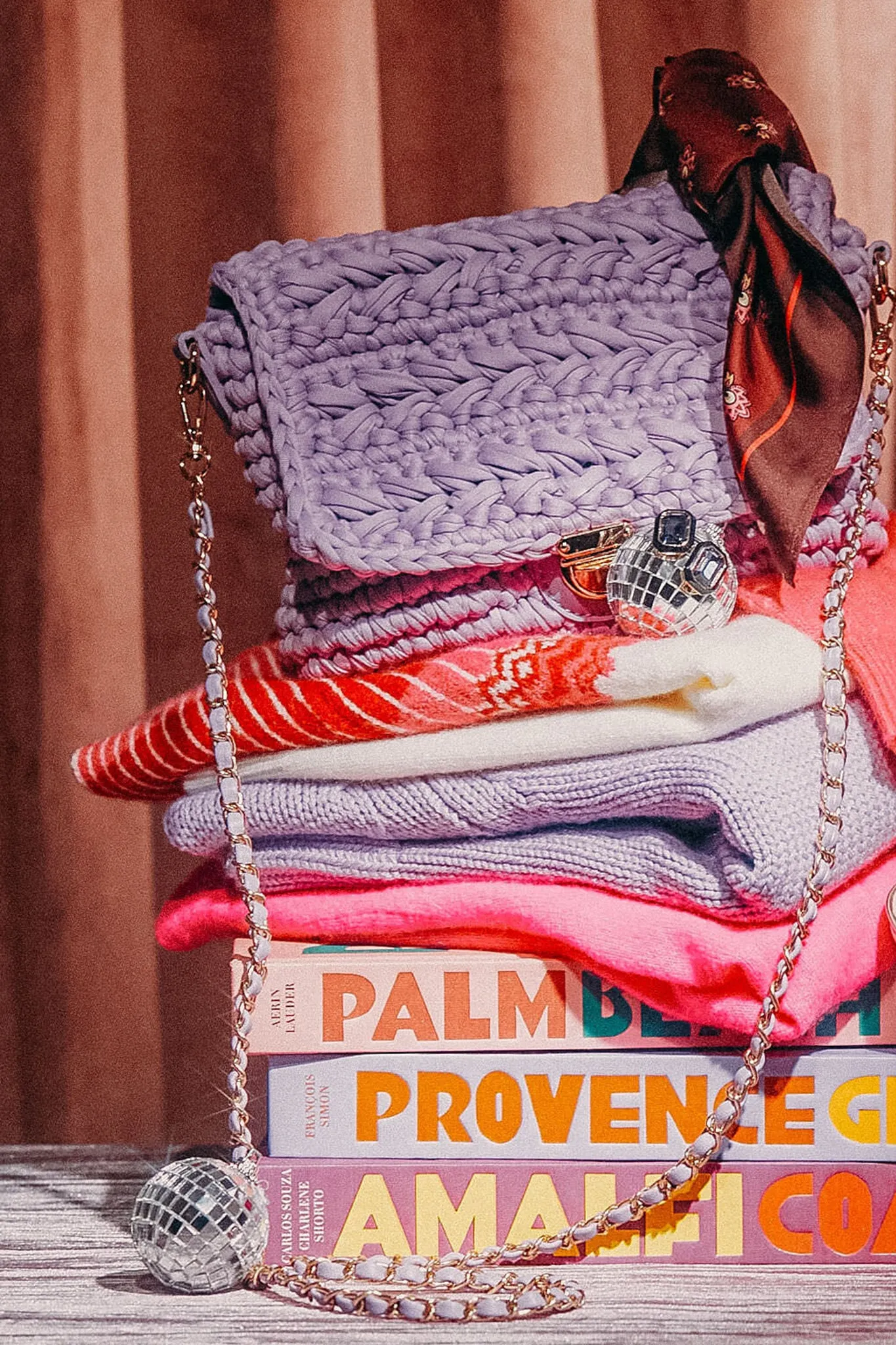 Lavender Annalise Bag