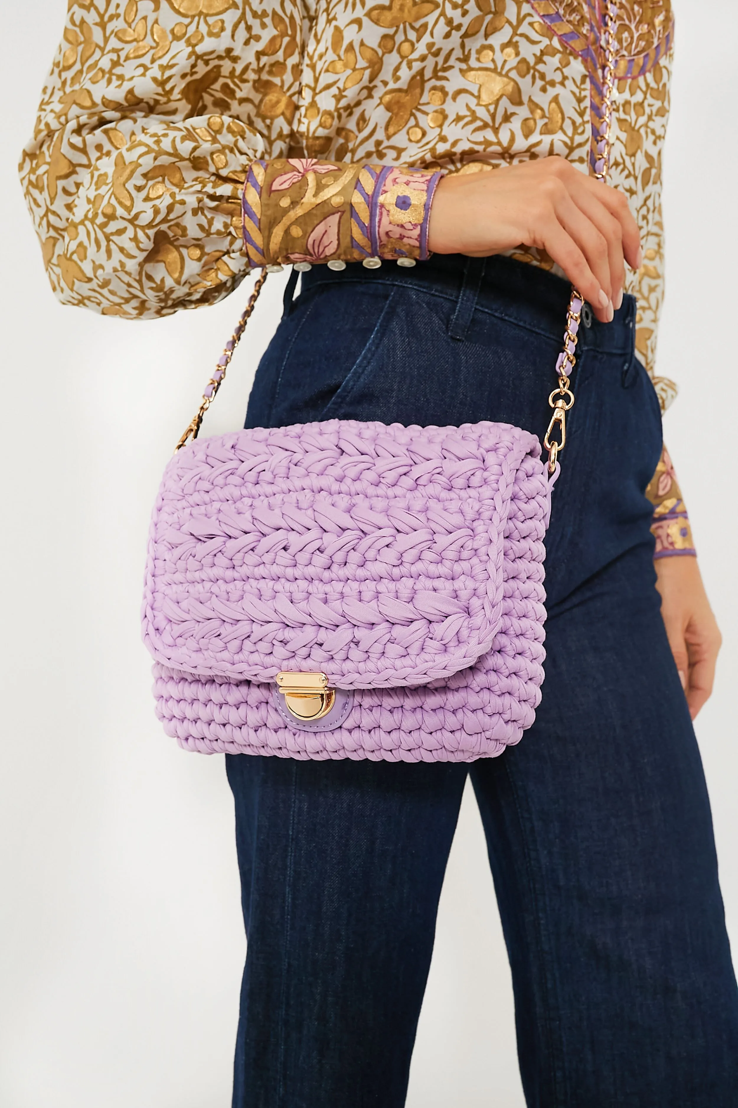 Lavender Annalise Bag