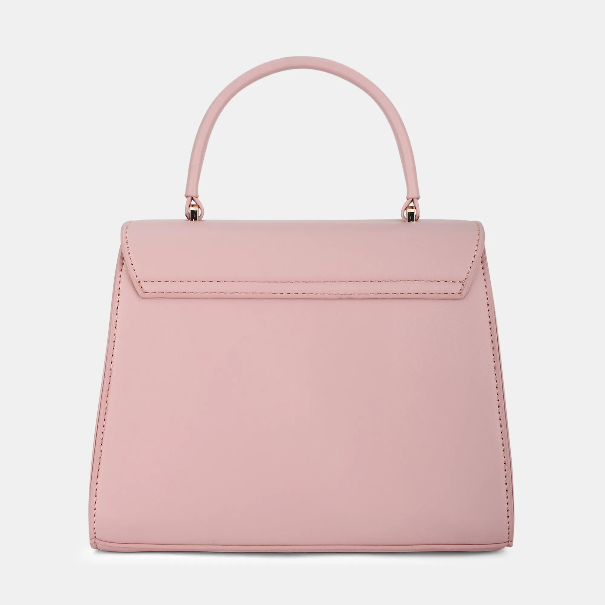 Lavie Luxe Merci Pink Small Women's Flap Satchel