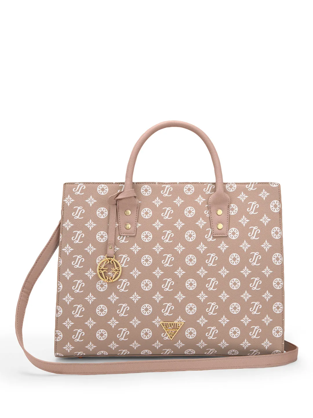 Lavie Signature Brooklyn Choco Large Woman's Satchel