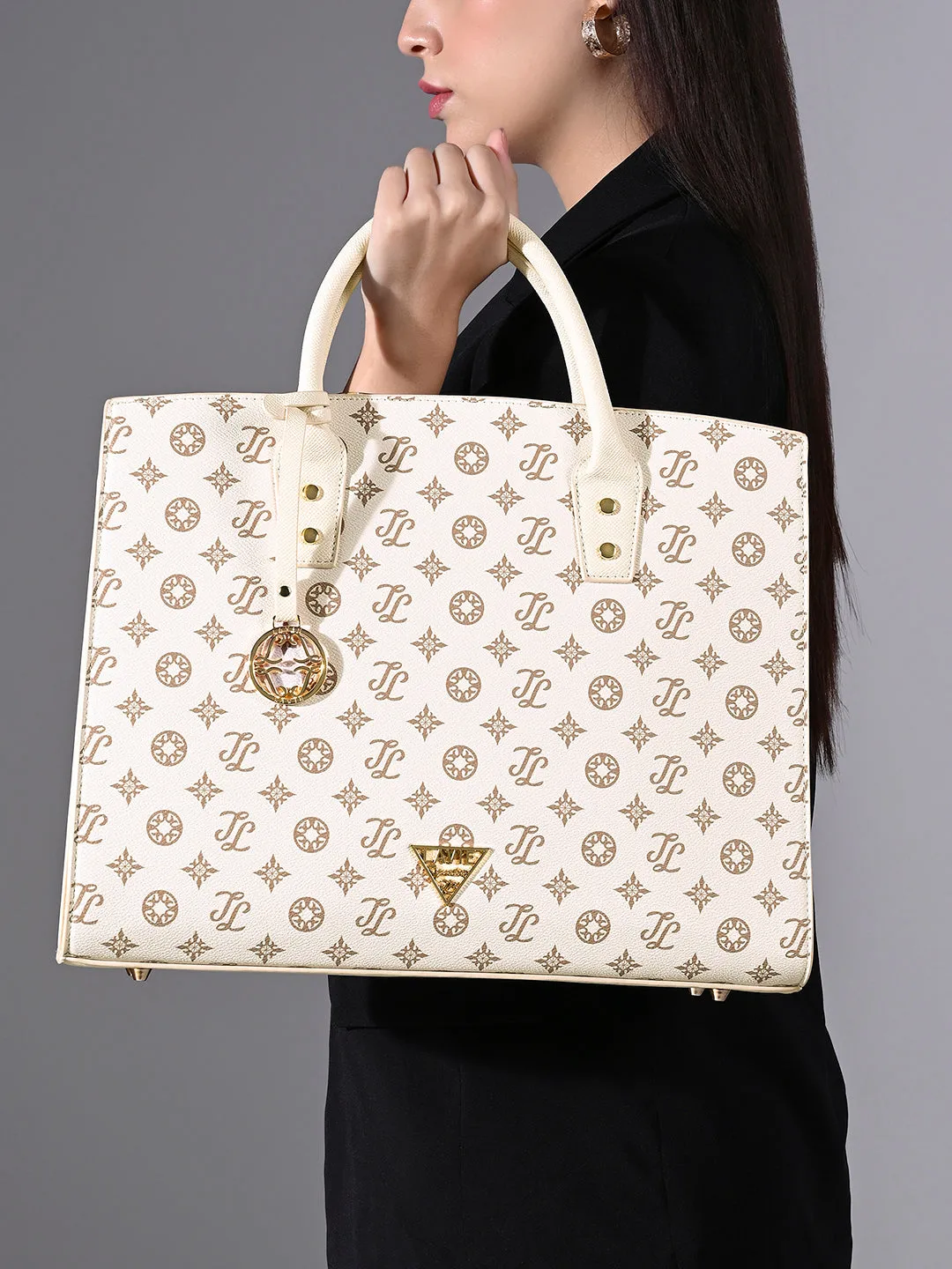 Lavie Signature Brooklyn Choco Large Woman's Satchel