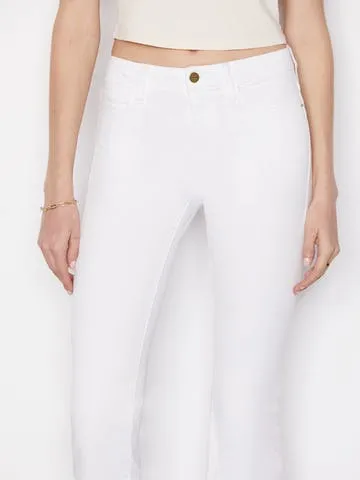 le crop mini boot - blanc