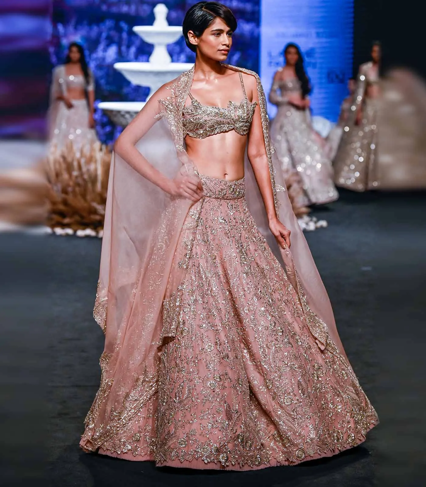 LEAF LEHENGA