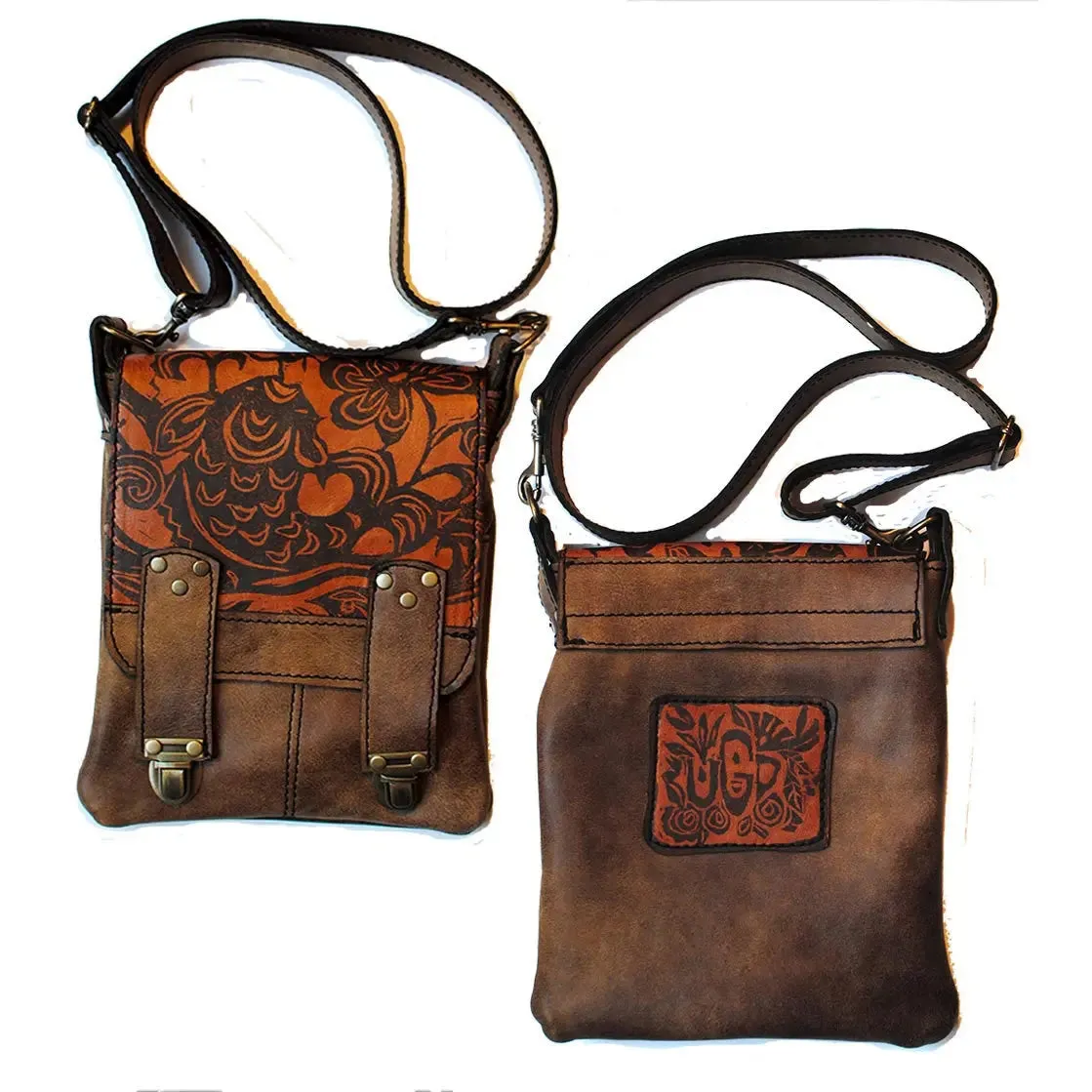 Leeds Handbag in Koi Print by Christina Hankins