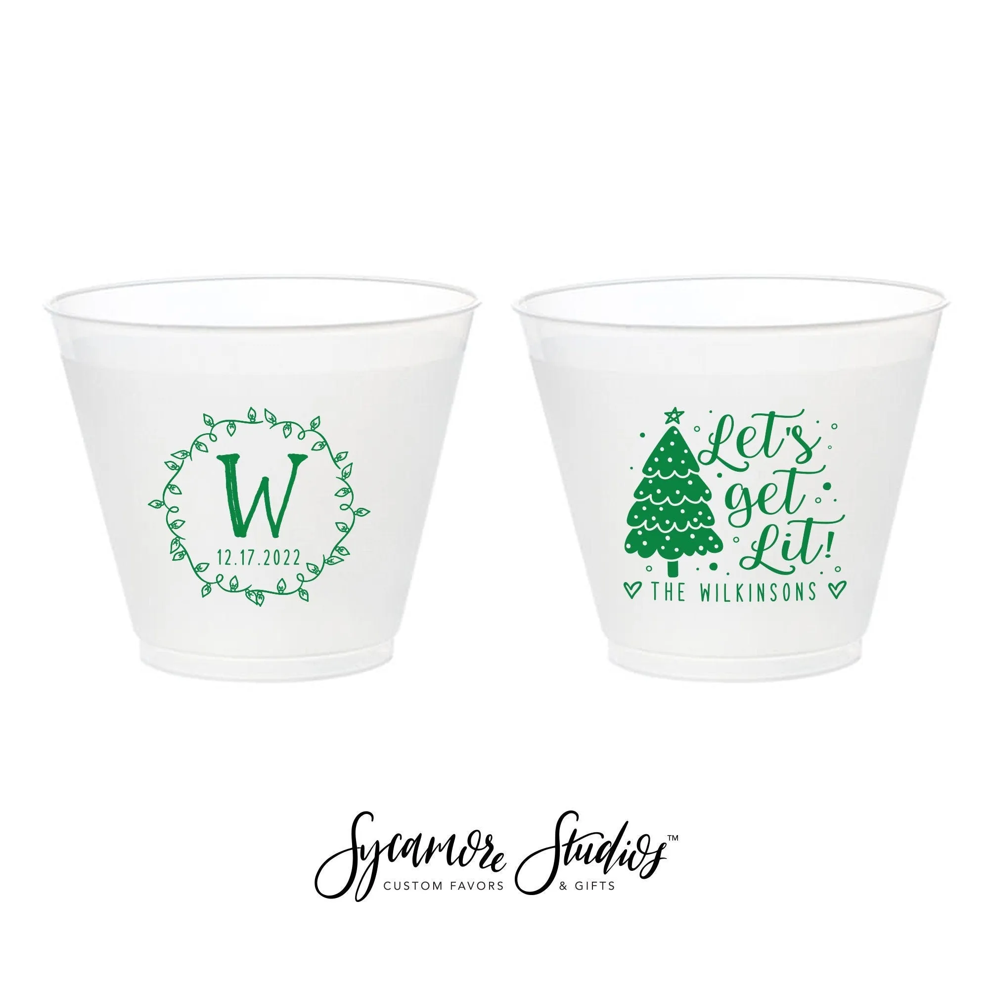 Let's Get Lit - 9oz Frosted Unbreakable Plastic Cup #197