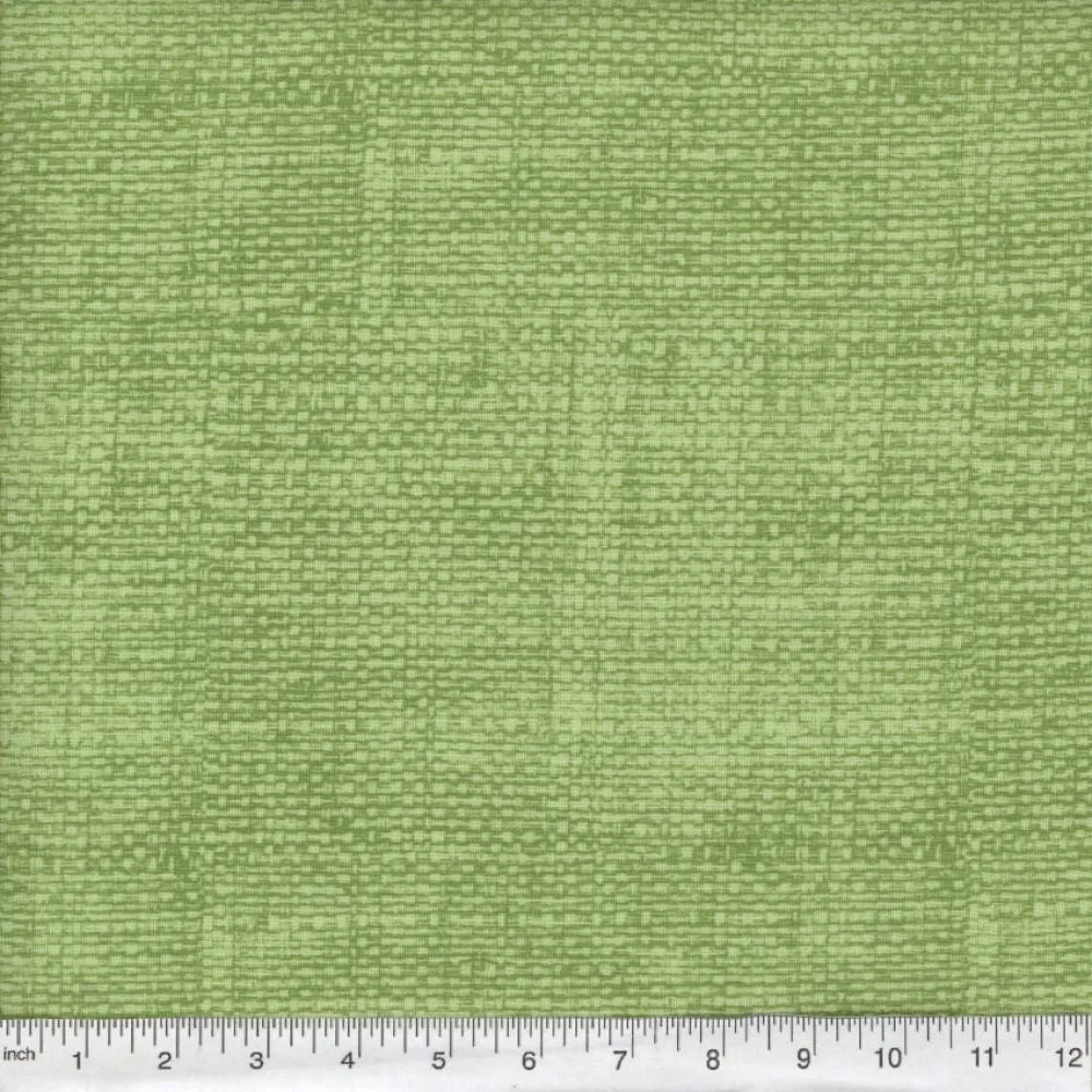 Light Olive Green Burlap Look Cotton Fabric, Item No. 19098