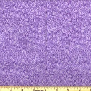Lilac Swirl Fabric, Item No. 20509