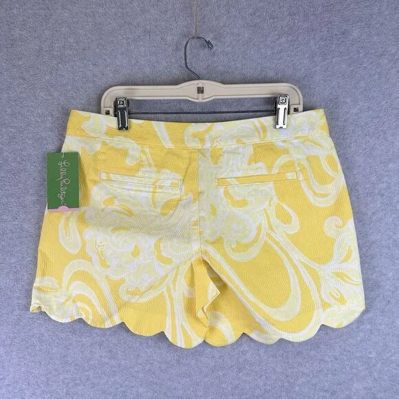 Lilly Pulitzer Callahan Shorts Size 0 Dandelion Yellow Banana Daiquiri  NEW‎ $68