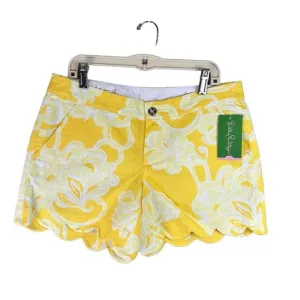 Lilly Pulitzer Callahan Shorts Size 0 Dandelion Yellow Banana Daiquiri  NEW‎ $68