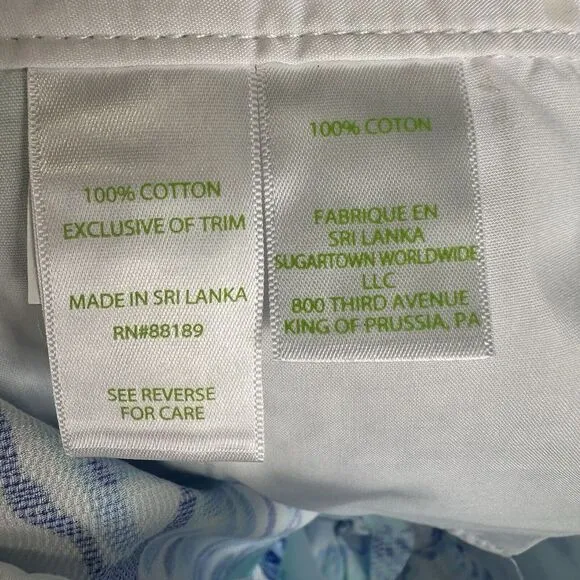 Lilly Pulitzer Callahan Shorts‎ Size 0 Resort White Barefoot Princess Beach NEW