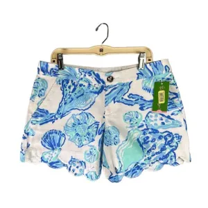 Lilly Pulitzer Callahan Shorts‎ Size 0 Resort White Barefoot Princess Beach NEW