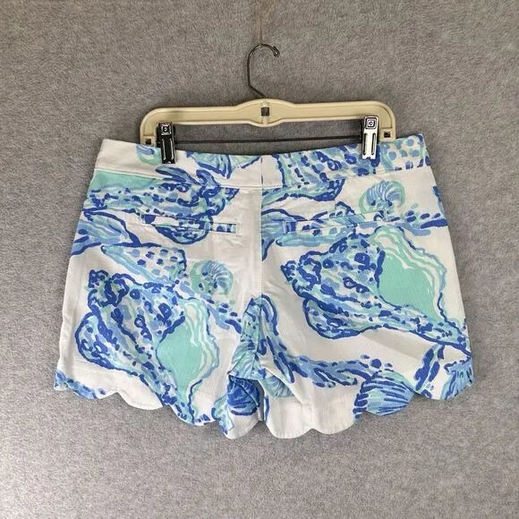 Lilly Pulitzer Callahan Shorts‎ Size 0 Resort White Barefoot Princess Beach NEW