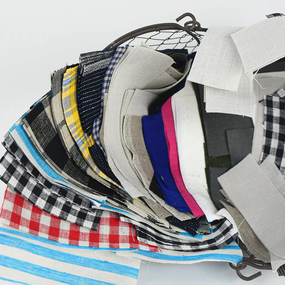 Linen Asst Colors Remnants - Large