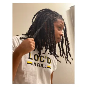 LOC'D IN FULL TEE (WHITE)