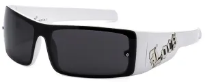Locs large white frame