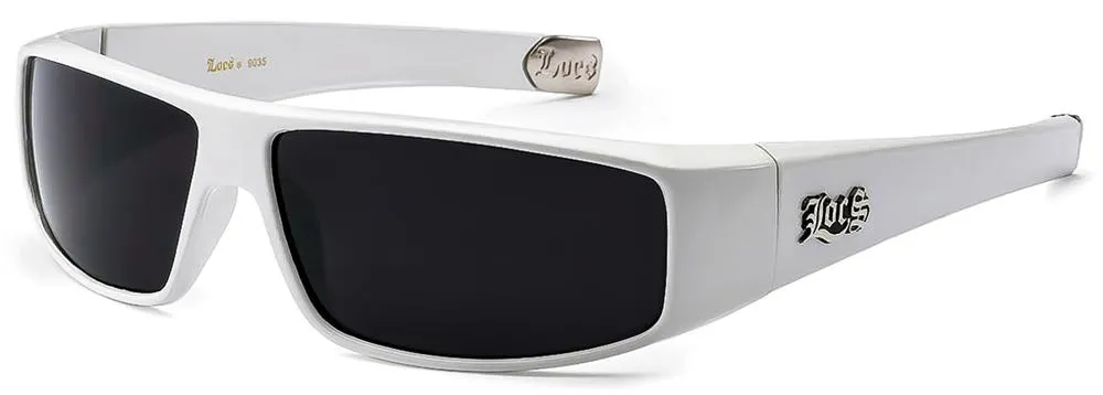 Locs  White Frame Wrap